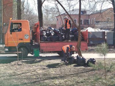 В Рязани прошёл первый городской субботник